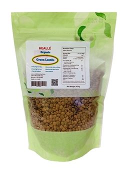 有机绿扁豆 Organic Green Lentils 454g