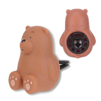 Miniso x We Bare Bear车内空调口香薰