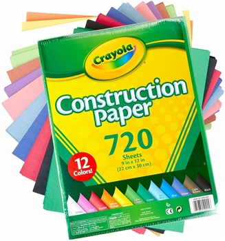 美工彩纸 CRAYOLA construction paper